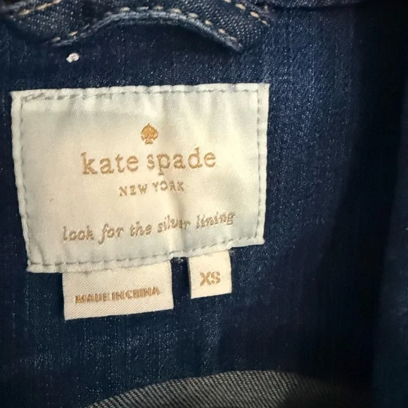 Kate Spade Blue Jean Jacket - Picture 3 of 8